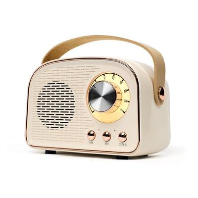 Retro bluetooth hoparlör usb radyo vintage stil usb taşınabilir 60' 70'ler