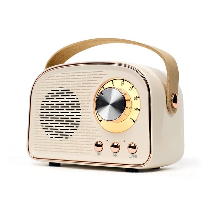 Głośnik retro bluetooth usb radio vintage styl usb przenośne lata 60' 70'
