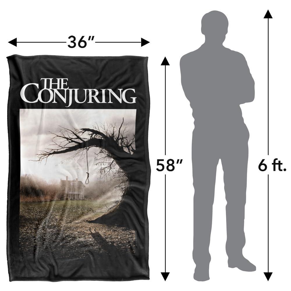 The Conjuring Poster Soft Touch Blanket