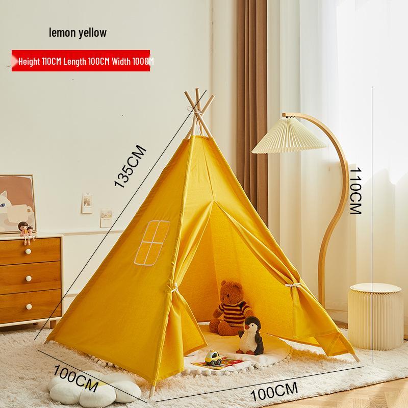 Children's Indoor Tent: Princess & Indian Playhouse for Kids
