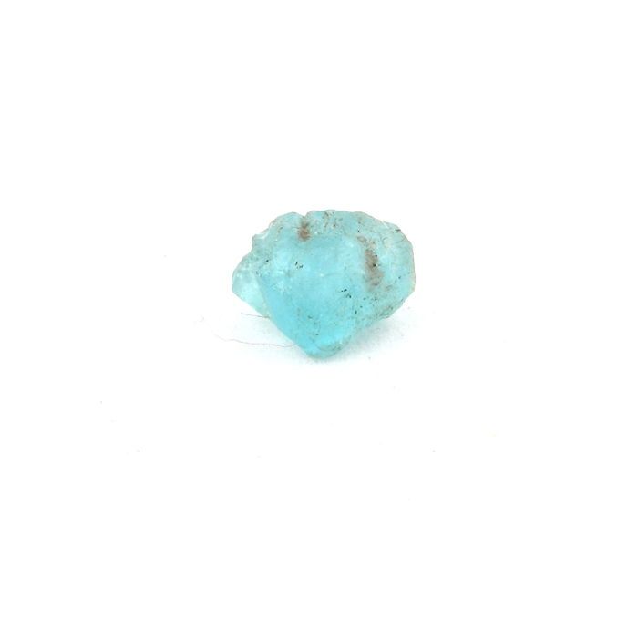 Pierre - Apatite Paraiba - 1.220 ct - Certificat d'authenticité - Dimensions 7x4x5 mm - Gris