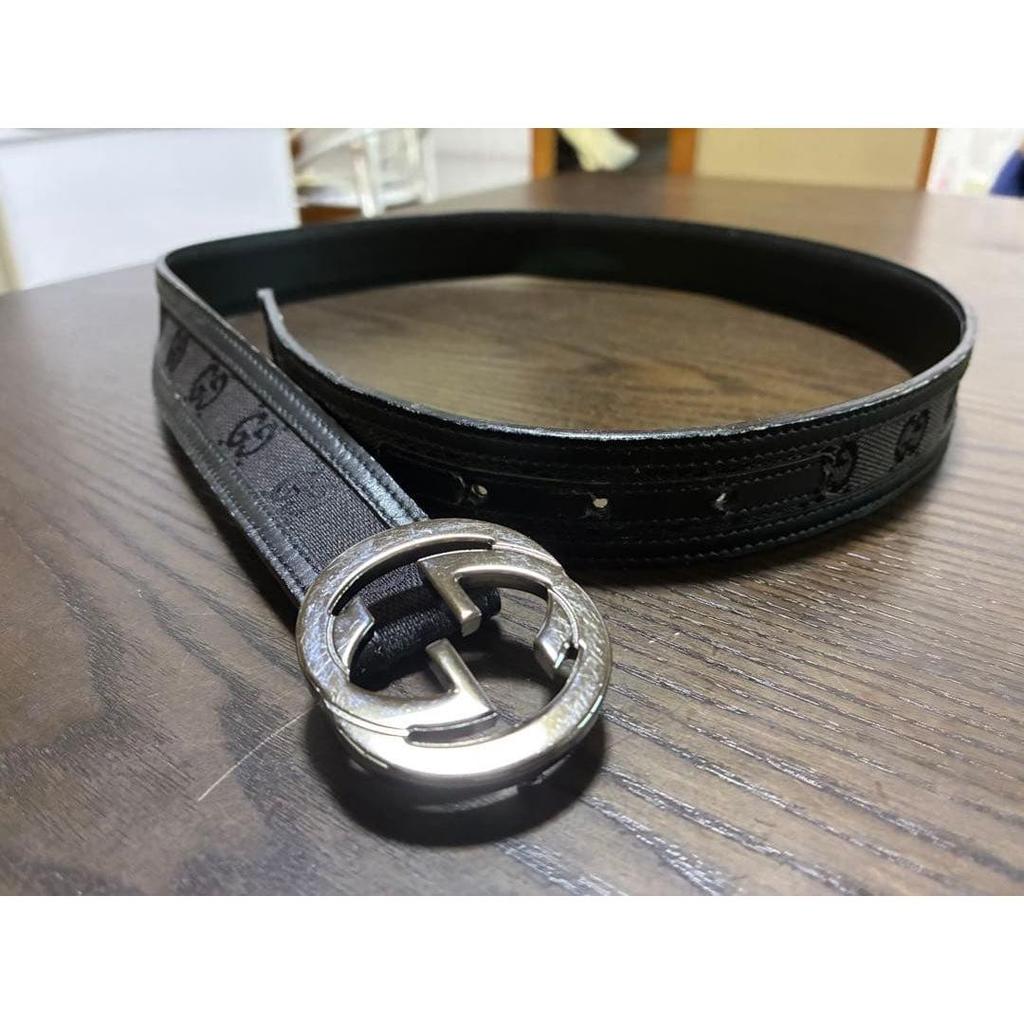 Used GUCCI Interlocking G Belt Black