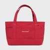 Clover Heart Mini Canvas Tote Bag Red