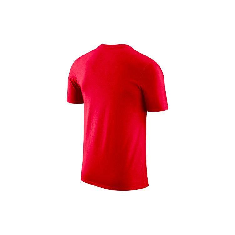 Nike Maglietta da uomo NBA Basketball Girocollo Manica Corta Top Rossi AQ6422-657