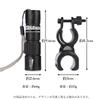 Bicycle Light LED Light USB Rechargeable Bright Flashlight Compact Hand