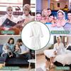 1PC Skin-Friendly Soft Disposable Bathrobe Travel Unscented Home Not Stuffy Bathing Centers White Comfortable Length 100cm