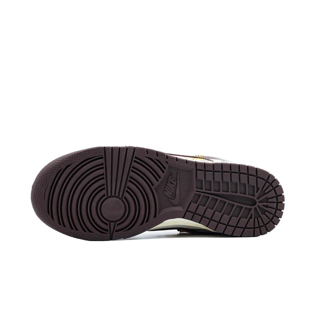 Nike Dunk Absurd Handmade, Caramel Alert Cushioning Abrasion Resistant Lightweight Low top Skateboard Shoes Women's DD1503-124(Team1154-)
