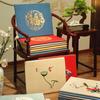 Chinese Style Chair Cushion Mahogany Sofa Stool Seat Pad Dining Chair Tatami Living Room Armchair Cushion Zen Meditation Mat