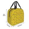 Yellow Classic Rubber Duck Insulated Lunch Bag for Women Kids Leakproof Food Boxes Thermal Lunch Box Tote