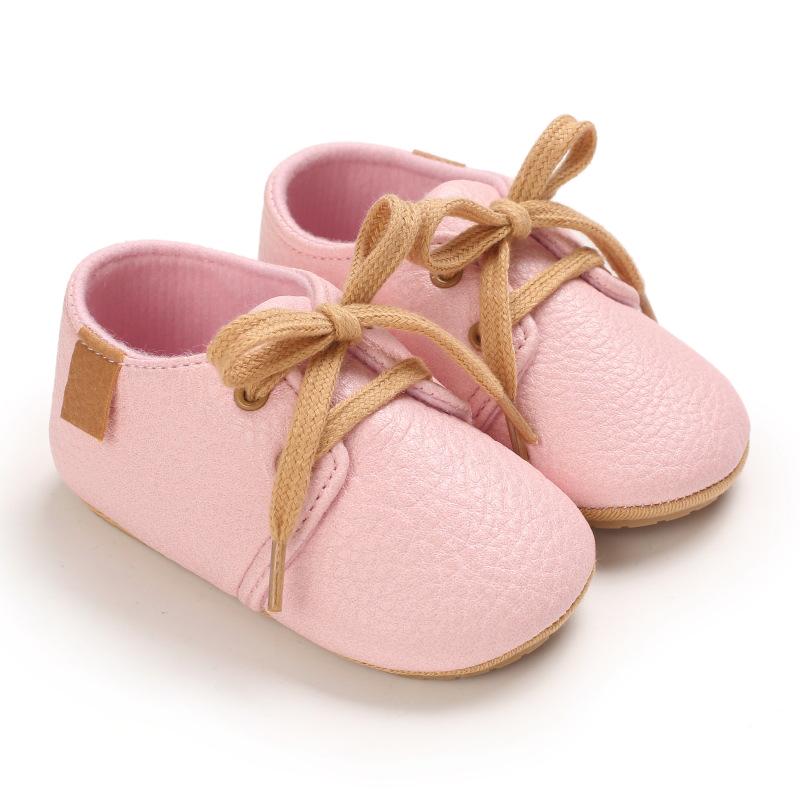 Soft Sole Leather Baby Shoes for Infants/Toddlers - Unisex Spring/Autumn Indoor/Outdoor Walkers