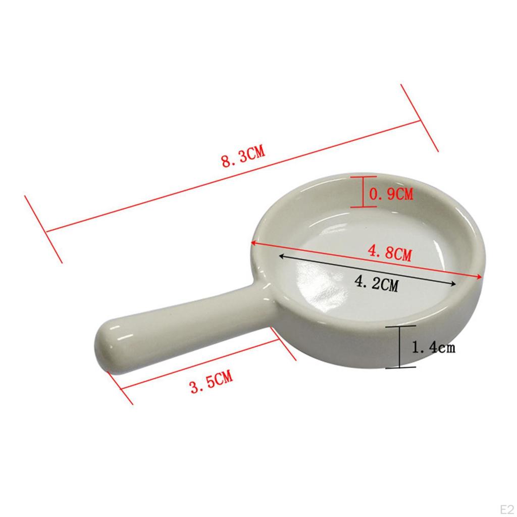 3 Ceramic Holders for Tealight with Stand And Spoon