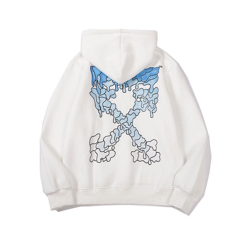 Daisy Donald Duck Collab Hoodie: Warnband & Pfeil für schmelzendes Eis