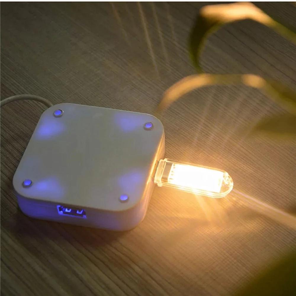 Mini USB Light 5V Power 8LEDs 3LEDs USB LED Lights Reading Book Lamp USB Night Light Book Light