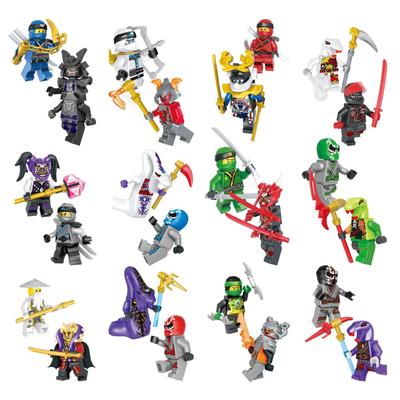Jr963 Phantom Series Building Block Doll 24 Small Particles Assembled Ninja Toy Bag