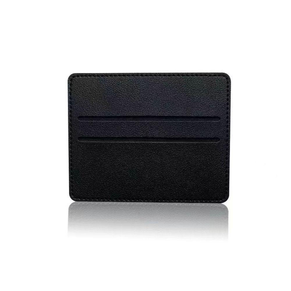 High Quality Ultra-thin ID Card Holders PU Leather Mini Card Package Business Card Wallet Women Men