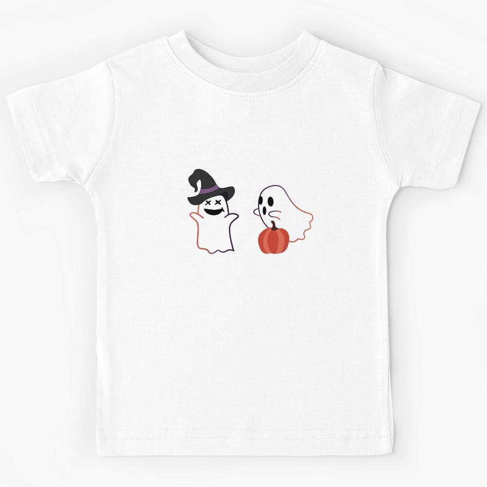 Two Ghosts - Halloween Kids T-Shirt 130