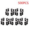 500-100pcs 18650 Lithium Battery Holder Hard Shell Anti Vibration Plastic Battery Bracket Cylindrical Batteries Support Stand