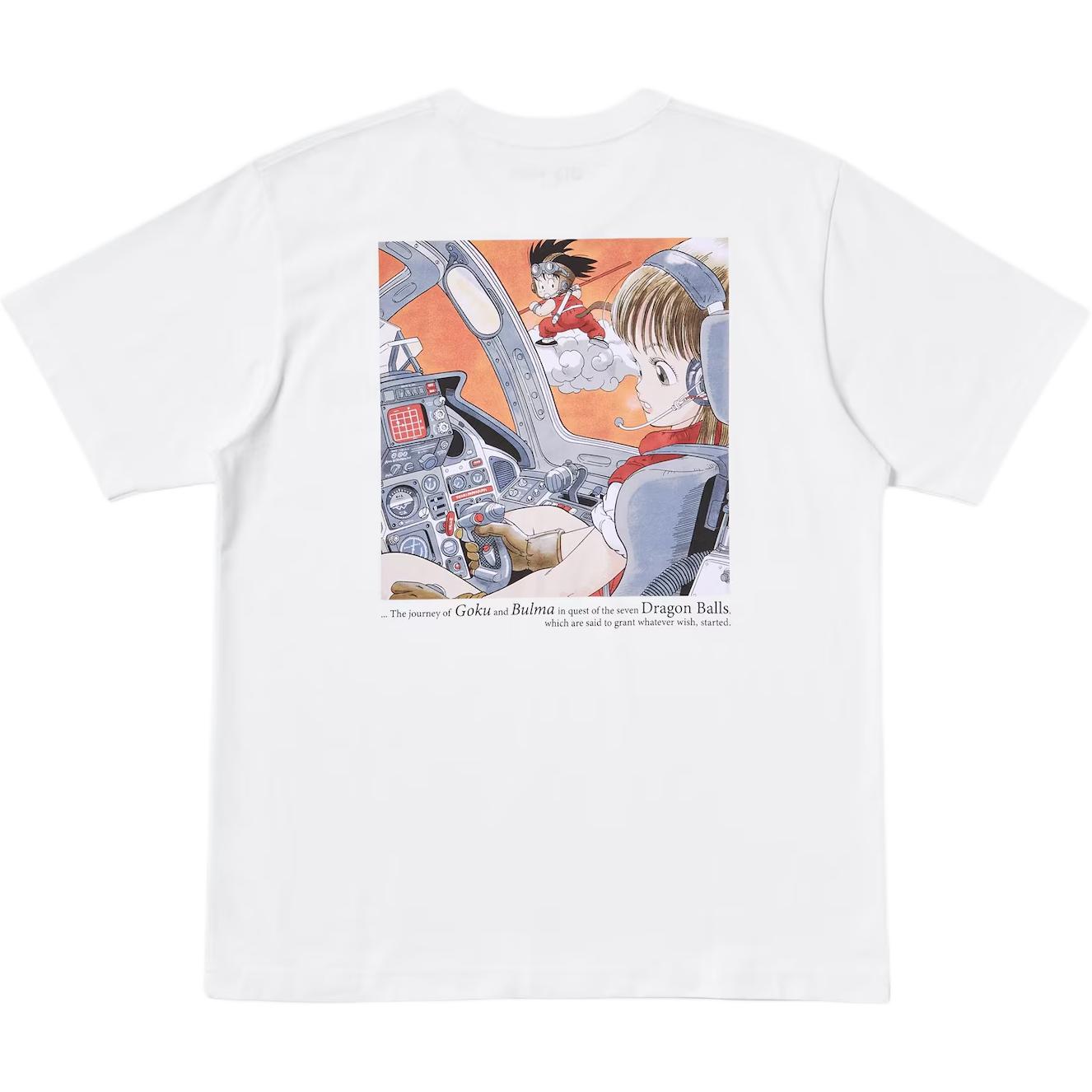Uniqlo X Dragon Ball Cartoon Character