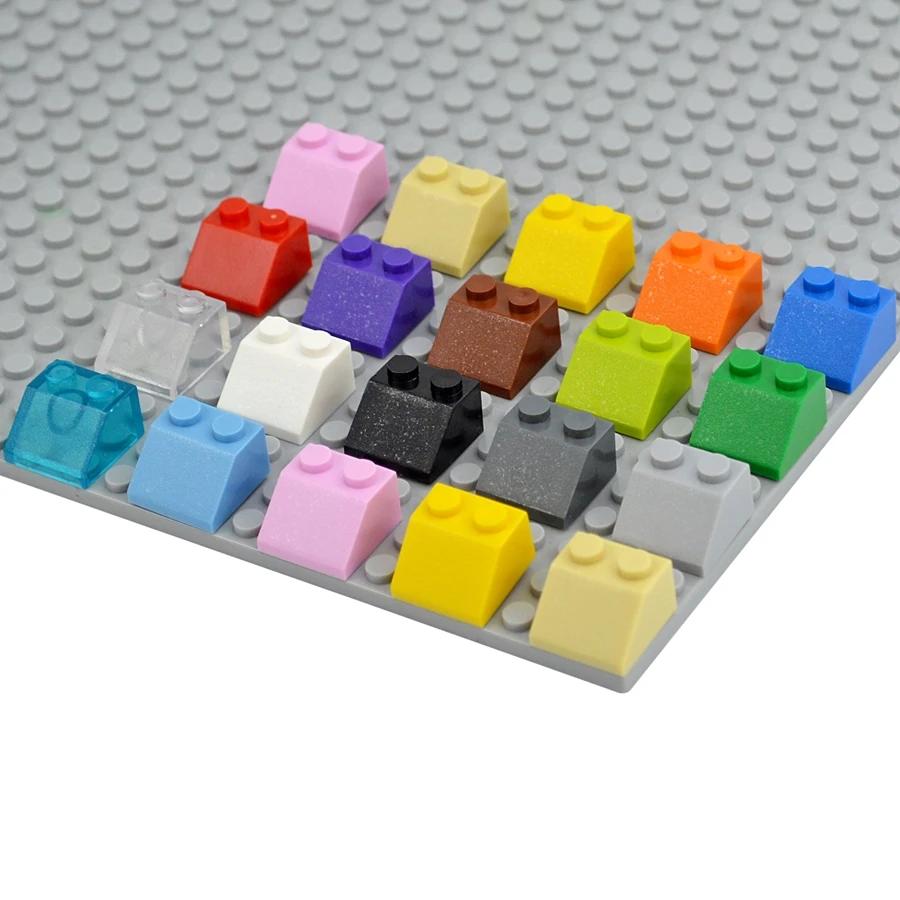 Compatible 60481 3045 4460 3039 Roof Tile Building Block Slope Thick Figure Educational Creative Assembles Particles Toys