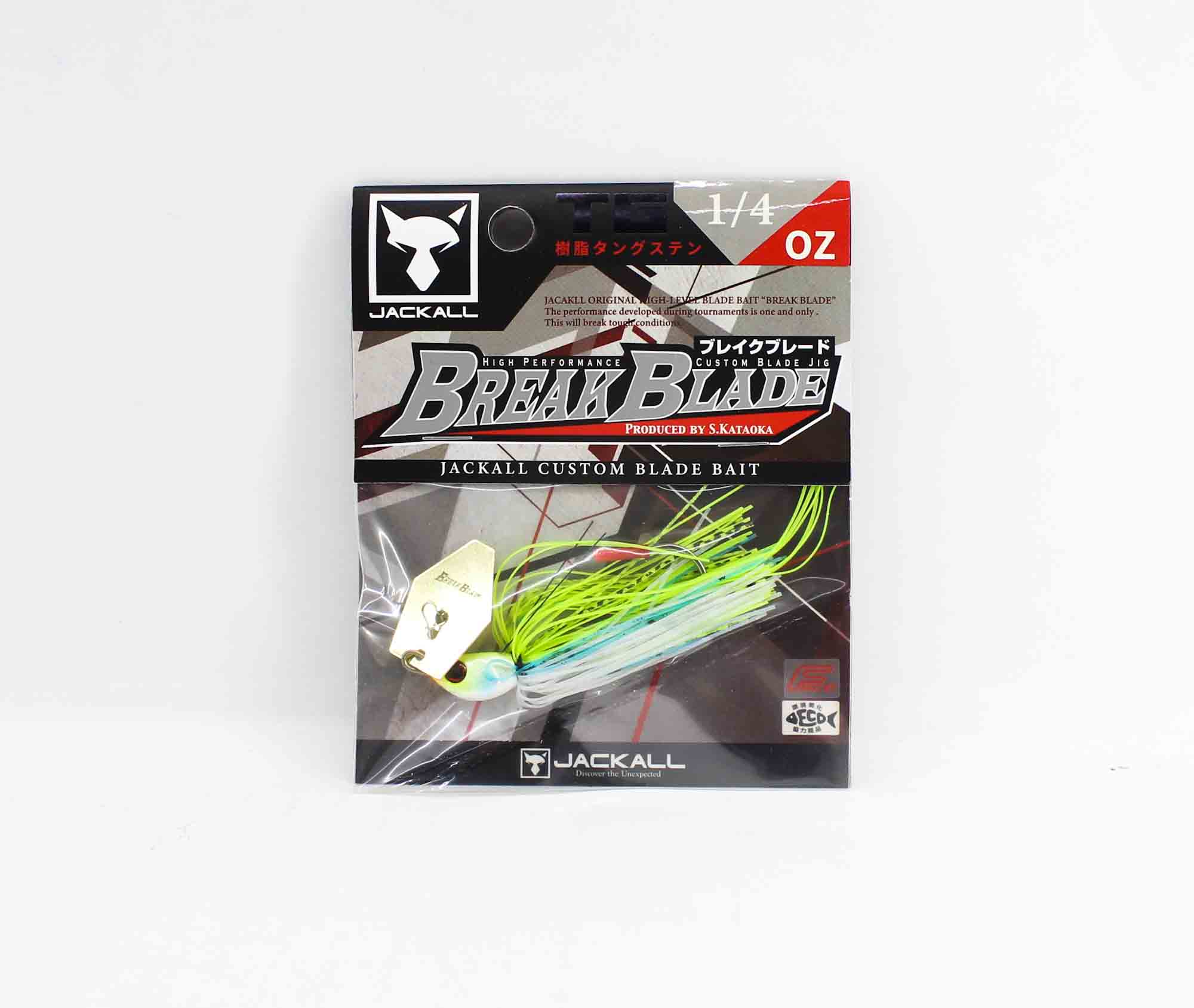 

Jackall Break B Jig 1/4 унции Тонущая приманка Sexy Chartreuse (9714)