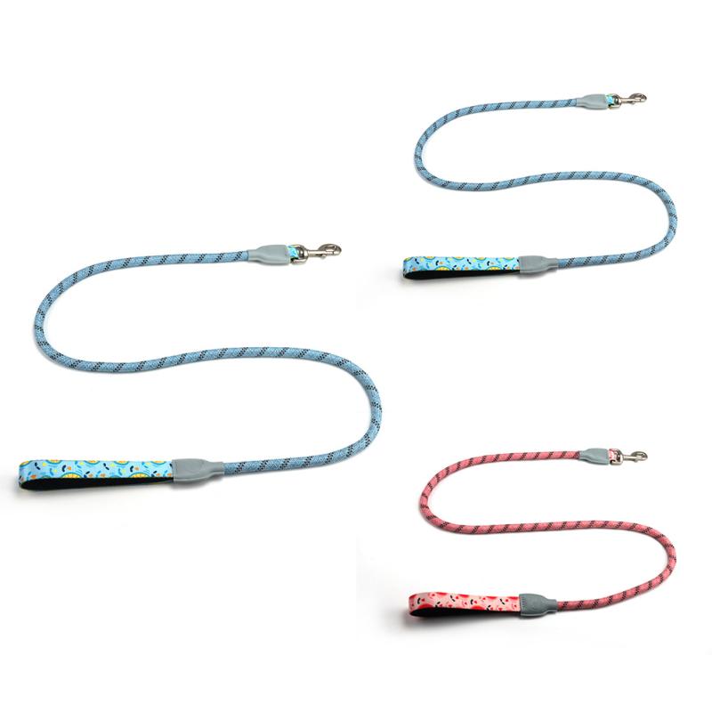 

Сверхмощный поводок для собак с ультрамягкой мягкой ручкой, износостойкий светоотражающий поводок для собак