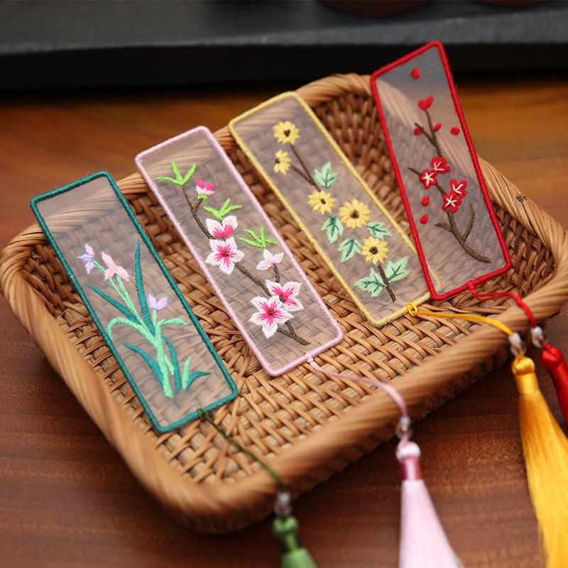 DIY Beginner Lu Embroidery Bookmark & Sachet Kit – Creative Handmade Gift