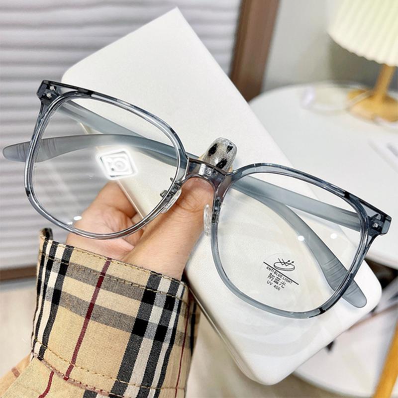 

Oversize Big Frame Round Glasses Prescription Spectacles Myopia -0.5 To -6.0 Hyperopia +0.5 To +6.0 Hyperopia plus6.0