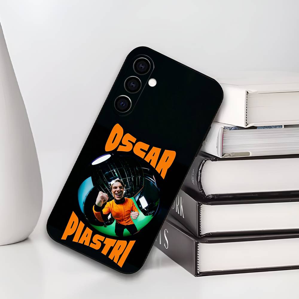 

Driver O-Oscar P-Piastri Phone Case For Samsung Galaxy A73,A72,A71,A70,A53,A52,A51,Others Soft Black Cover Samsung a52