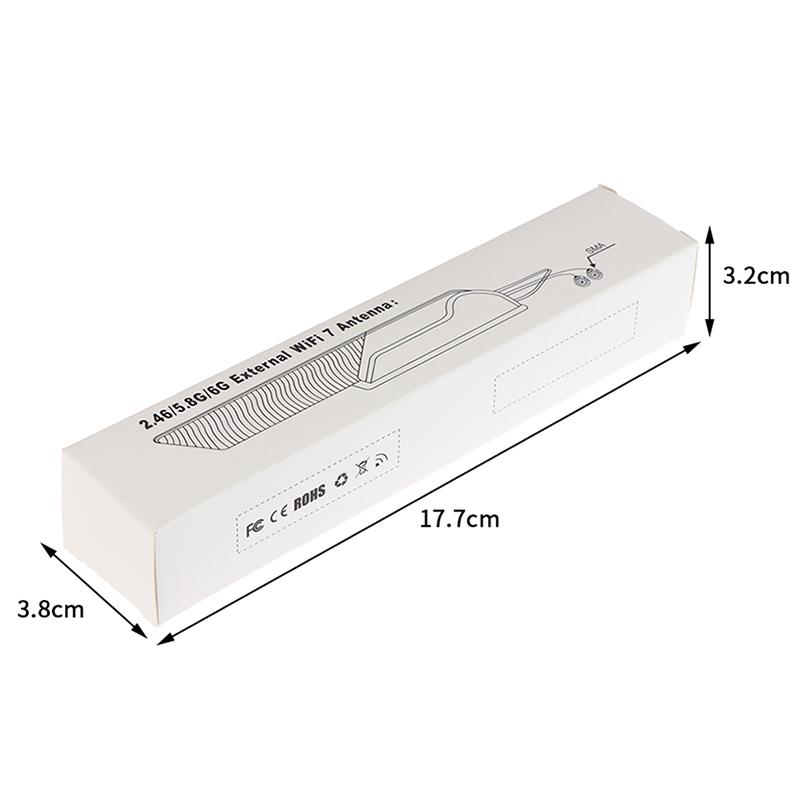 Wifi6E External Wifi Antenna 2.4G/5.8G/6G Magnetic Adjustable Foldable 8Dbi High Gain Signal Receiver Wireless Router