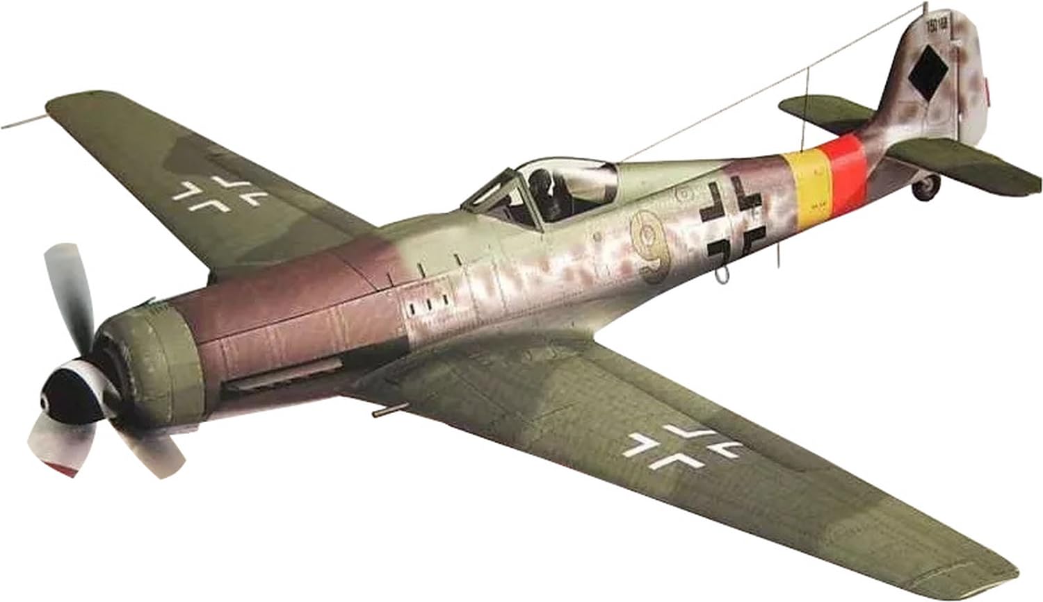 

Art Model German Tank High Altitude Interceptor Plastic Model AU7204 1/72 Ta152H-1