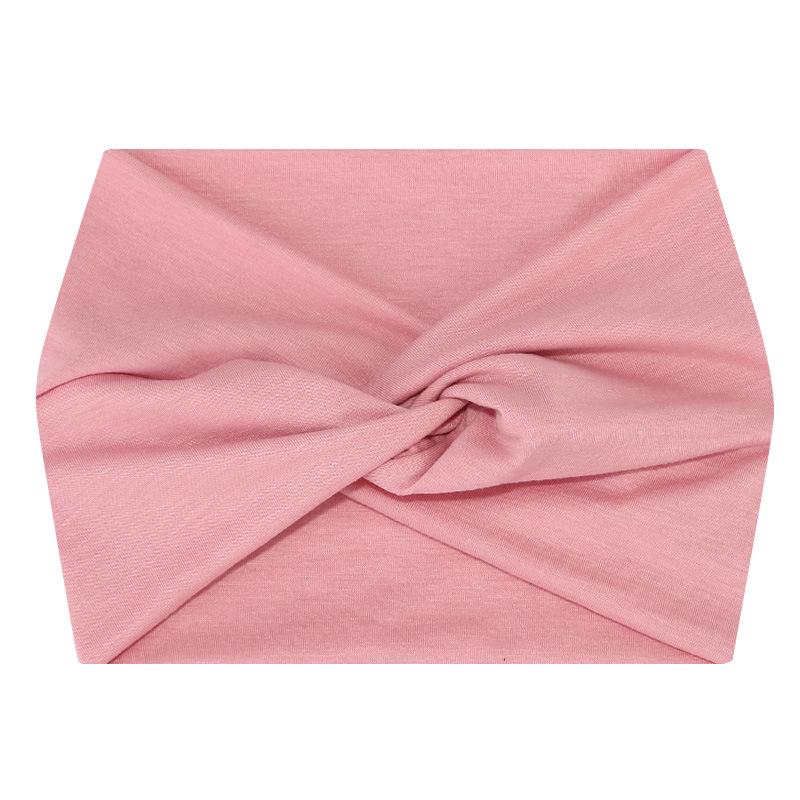 

Женская широкая эластичная повязка на голову в стиле афро: Повязка для волос для занятий йогой и бегом, впитывающая пот.