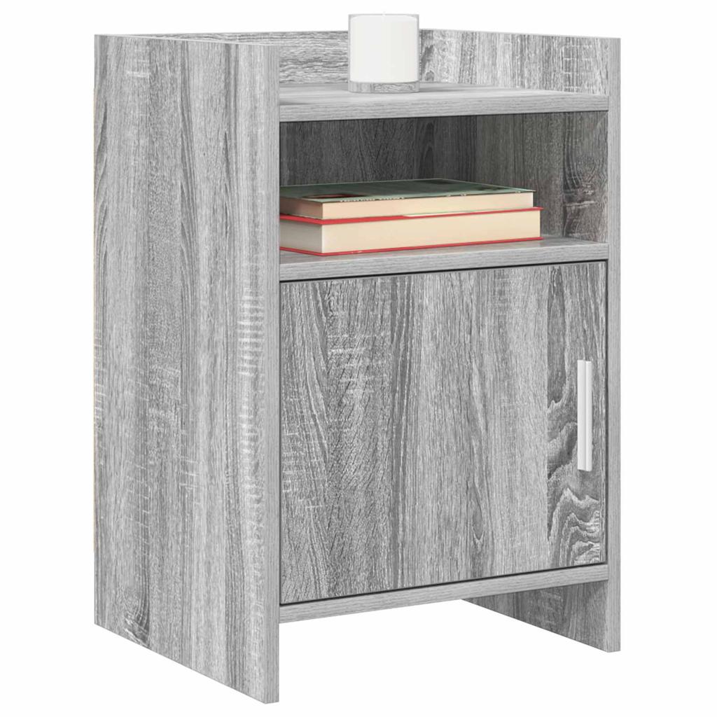 Nightstands 2 pcs Grey Sonoma 40 x 36 x 60 cm Engineered Wood