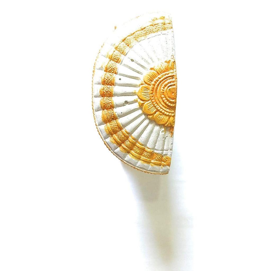 Jagannath Idol, Marble, Fantasy, 9 Cm, 3 Cm, Multicolor