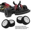 4Pcs Rubber Tire Strong Grip Powerful Buffering Racing Car Tires for UD1601 UD1602 UD1603 UD1604 UD1607 SG1603 SG1604