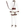 Adult Leather Dominance Whip, 8-Strand Design for Men and Women