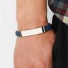 Adjustable Leather Rope Bracelet Hand Woven Bangle Unisex Wrist Chain Ornament