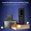 Inteligentny dzwonek do drzwi z kamerą i dzwonkiem na podczerwień, podgląd w nocy, 2,4 GHz, bezprzewodowa kamera wideo WiFi
