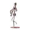 Musical Man Statue, Iron Wires and Screws Statue Home Decor, Musician Tabletop Figurine Desk Decoration for Bookshelf
