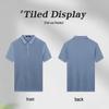Shanshan Men's Cool-Touch Silk Blend Business Casual Polo