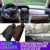 Für Mercedes Benz GLK X204 GLK280 GLK300 GLK350 GLK220 GLK250 Wildleder Armaturenbrettabdeckung Armaturenbrettmatte Abdeckung Armaturenbrettpolster Sonnenschutz Teppich