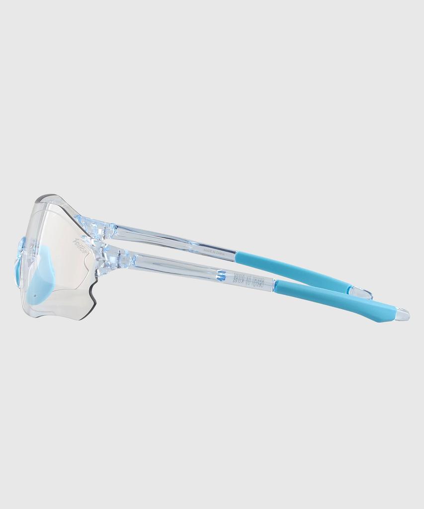 Tuditeo Une Sports Outdoor Goggles Sunglasses C7 Photochromic Blue/Clear Frame Blue