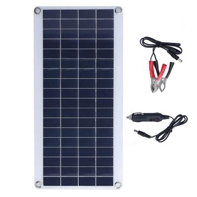 8W Solarpanel-Kit Flexibel Biegsam Monokristallin Tragbar Solar-Batteriemodul für Schiffe Wohnmobile Zuhause