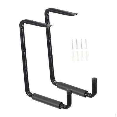 2x Garage Storage Hooks Kayak Racks Wall Mounted Hanging Hook Stylish Heavy Duty Canoe