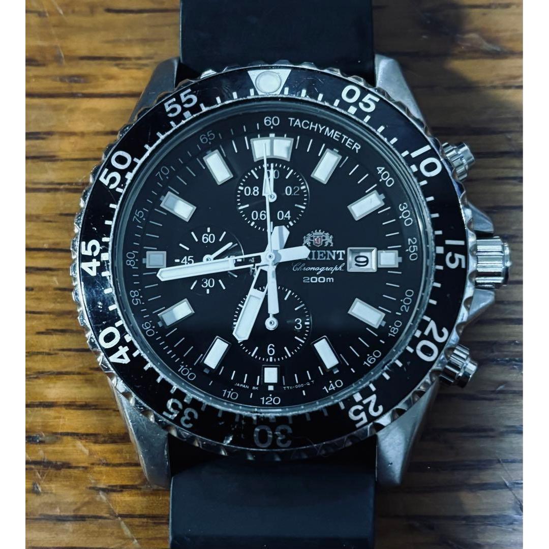 Spring special price Realistically beautiful designORIENT Chronograph Black Watch