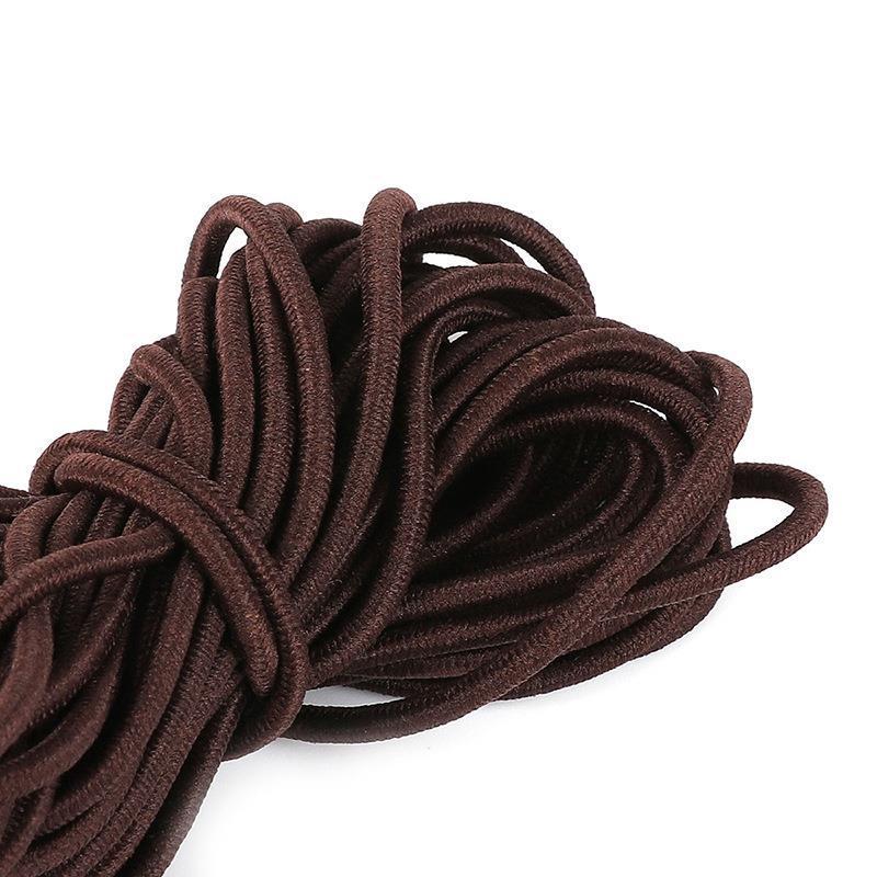 Durable Round Elastic Cord: High-Elasticity Purple and Blue Rubber Bands for DIY Projects