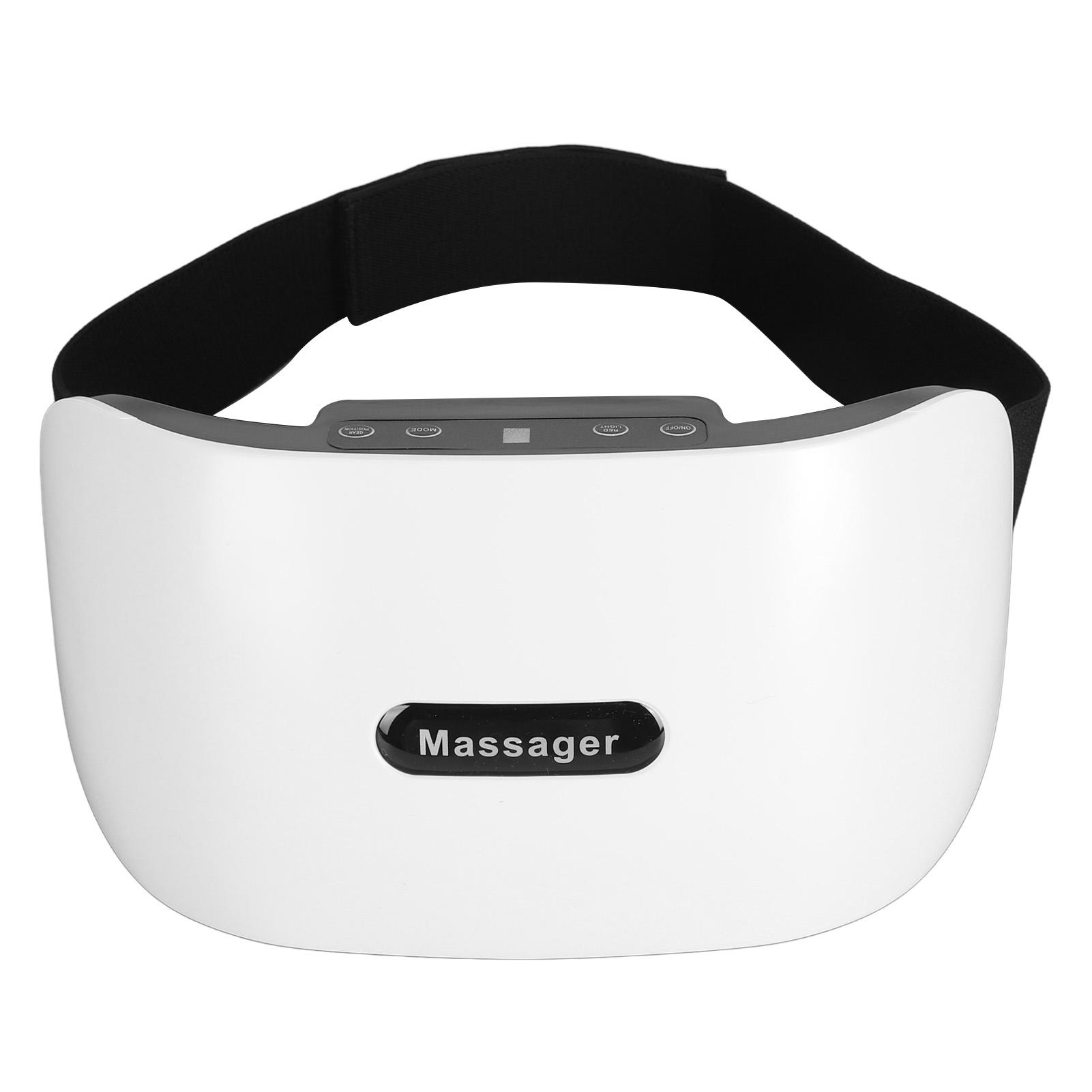 

Массажер для живота с подогревом и игольчатыми камнями, 10 режимов, 3 уровня интенсивности, автоматическая красная подсветка талии белый