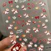 2026 Year of the Horse 3D Embossed Nail Art Stickers – Festive, Colorful, Waterproof Decor