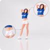 1/64 Scale Figurine Painted Female Miniature Raised Arms Figure for Collectors,