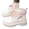 Women's British Heart Thick Casual Slim Boots