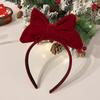 1pcs New Year's Big Red Three-dimensional Bow Headband Internet Famous Princess Cute Hair Clip Hair Pressure Headband